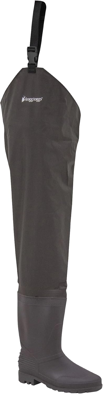 FROGG TOGGS Rana II Waterproof PVC Fishing Bootfoot Hip Wader for Fishing